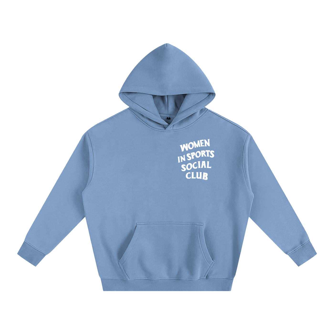 Women In Sports Social Club Oversize Fleeced Hoodie