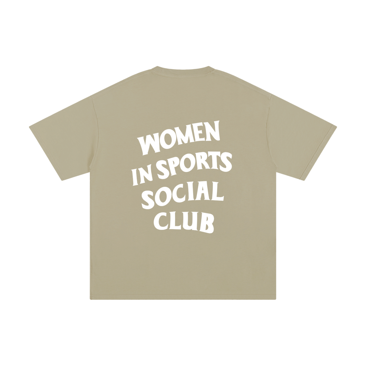 Women In Sports Social Club Unisex Pure Cotton T-Shirt