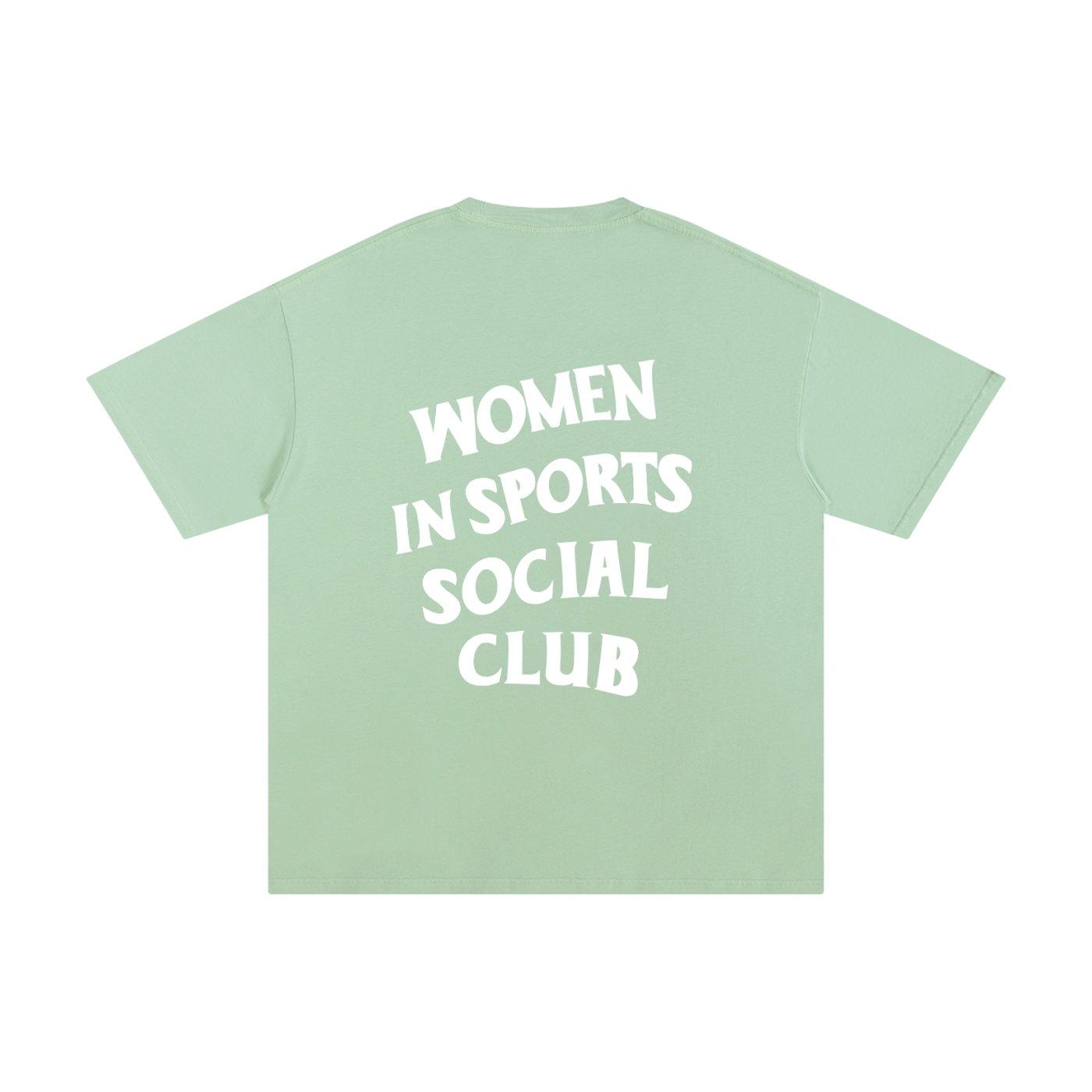 Women In Sports Social Club Unisex Pure Cotton T-Shirt