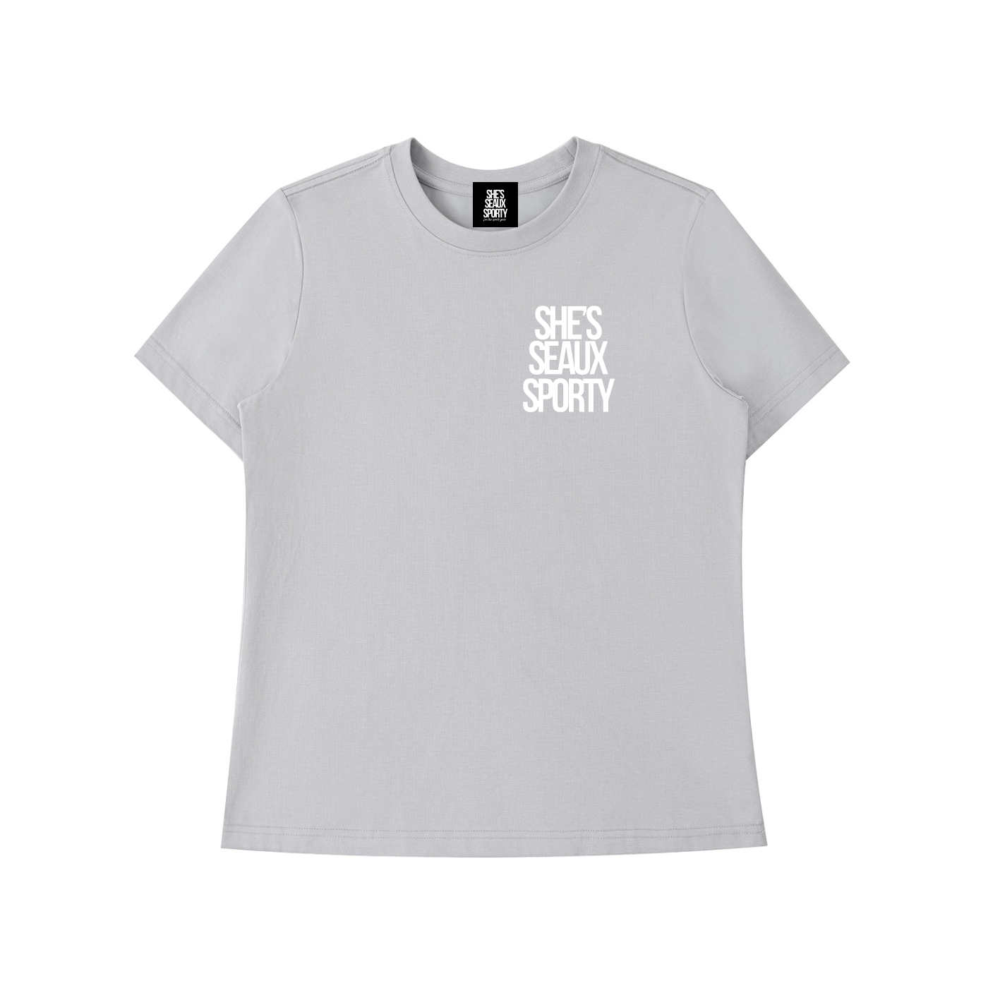 She's Seaux Sporty Women's Essential Standard Shoulder T-Shirt