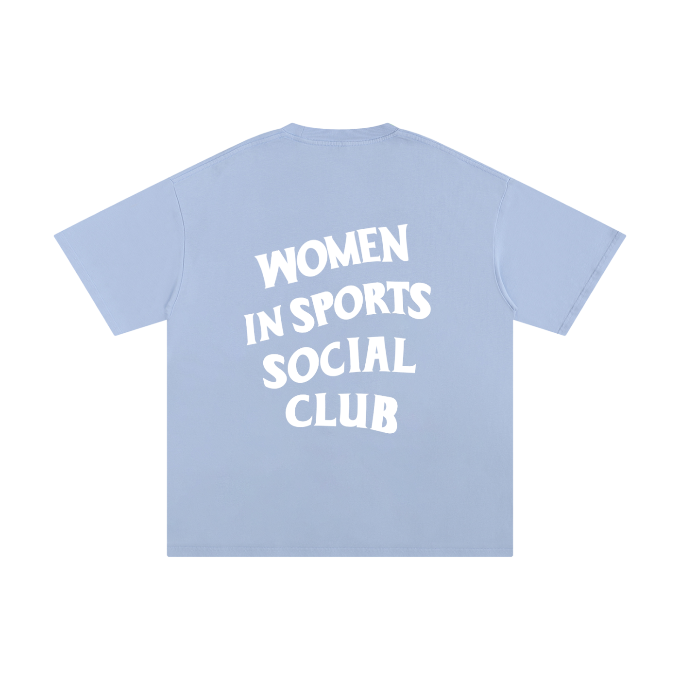 Women In Sports Social Club Unisex Pure Cotton T-Shirt