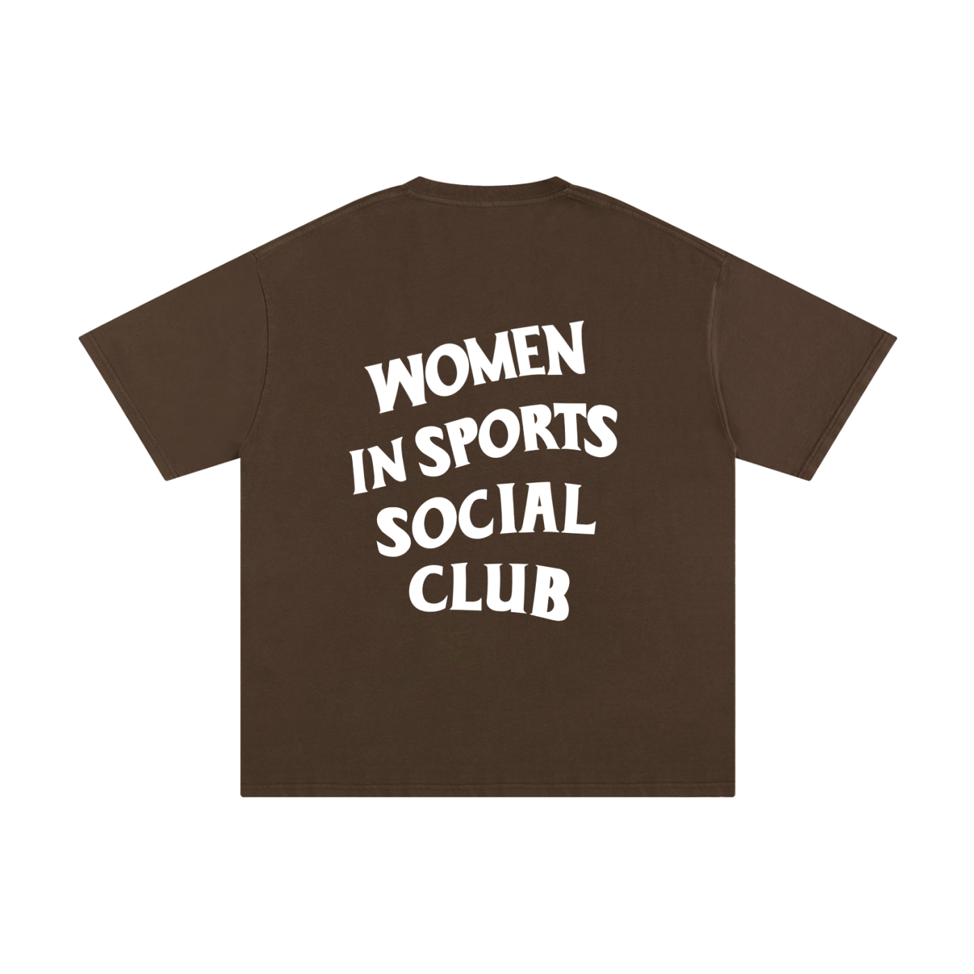 Women In Sports Social Club Unisex Pure Cotton T-Shirt