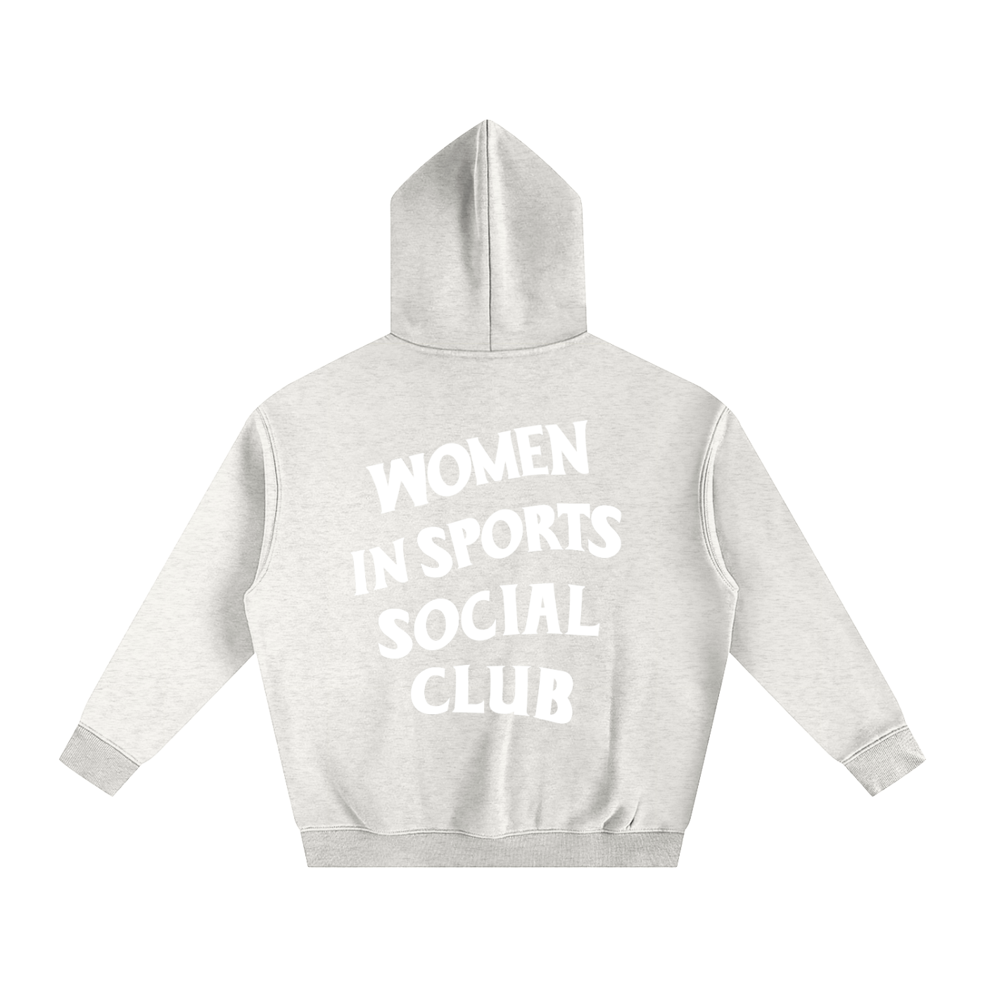 Women In Sports Social Club Oversize Fleeced Hoodie