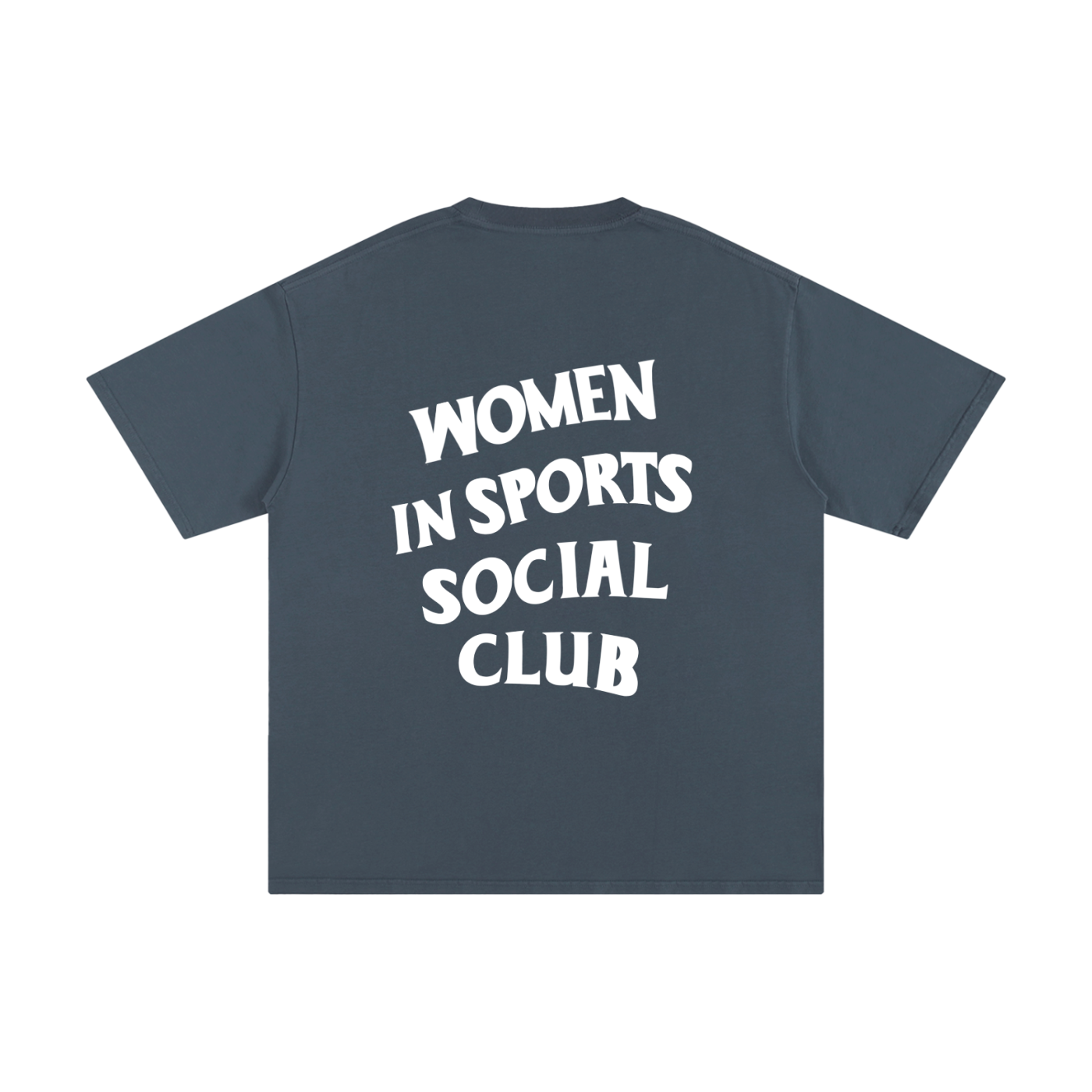 Women In Sports Social Club Unisex Pure Cotton T-Shirt
