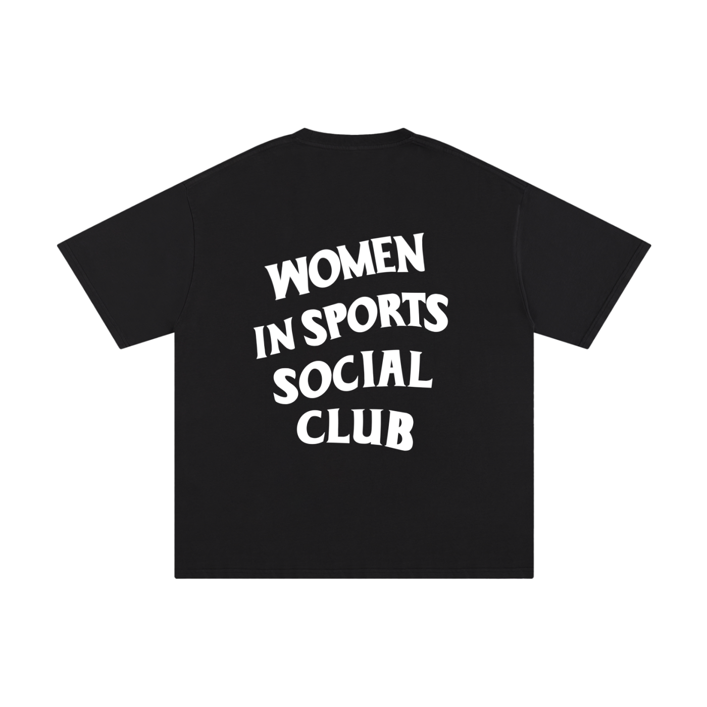 Women In Sports Social Club Unisex Pure Cotton T-Shirt
