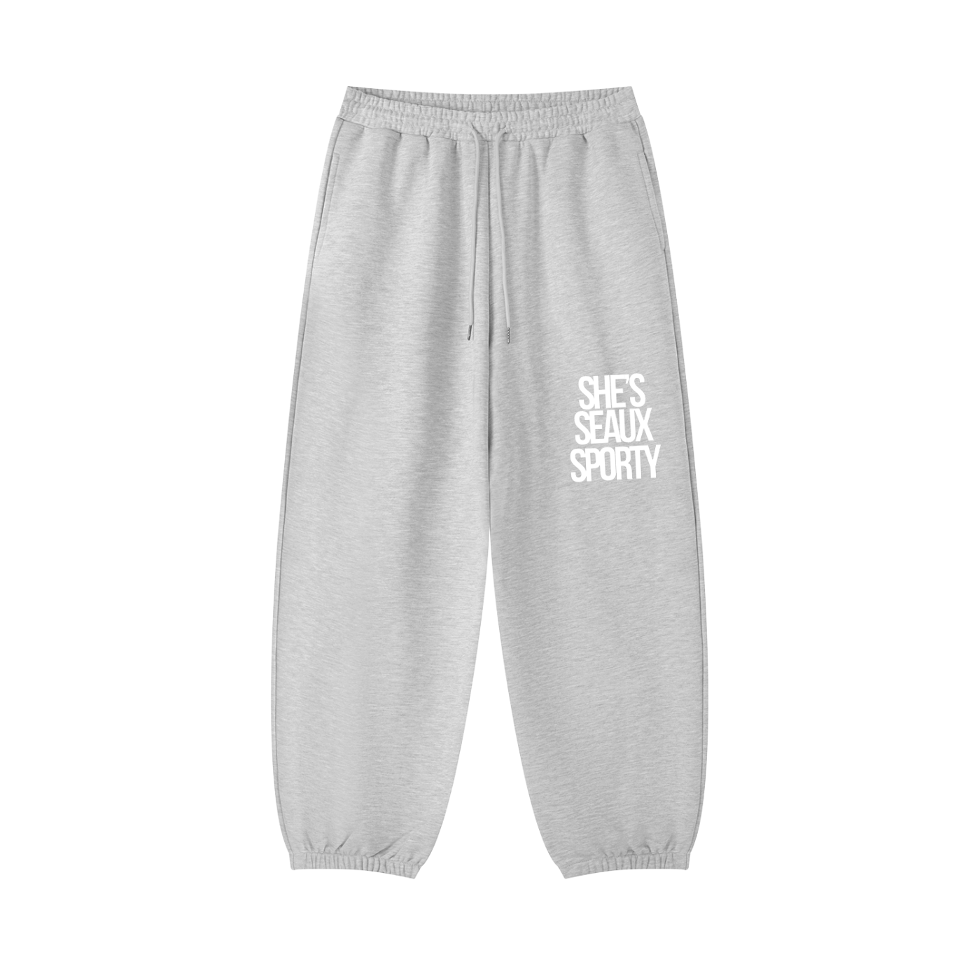 She's Seaux Sporty Essential Jogged Sweatpants