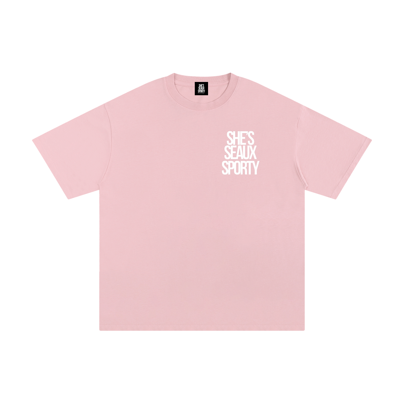 She's Seaux Sporty Unisex Pure Cotton T-Shirt