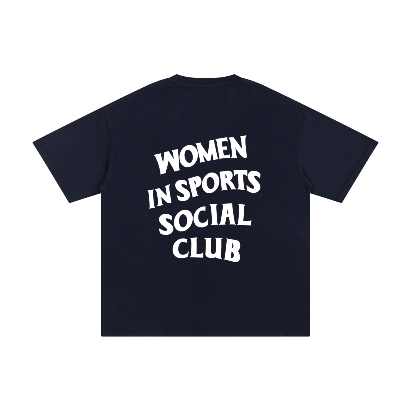 Women In Sports Social Club Unisex Pure Cotton T-Shirt