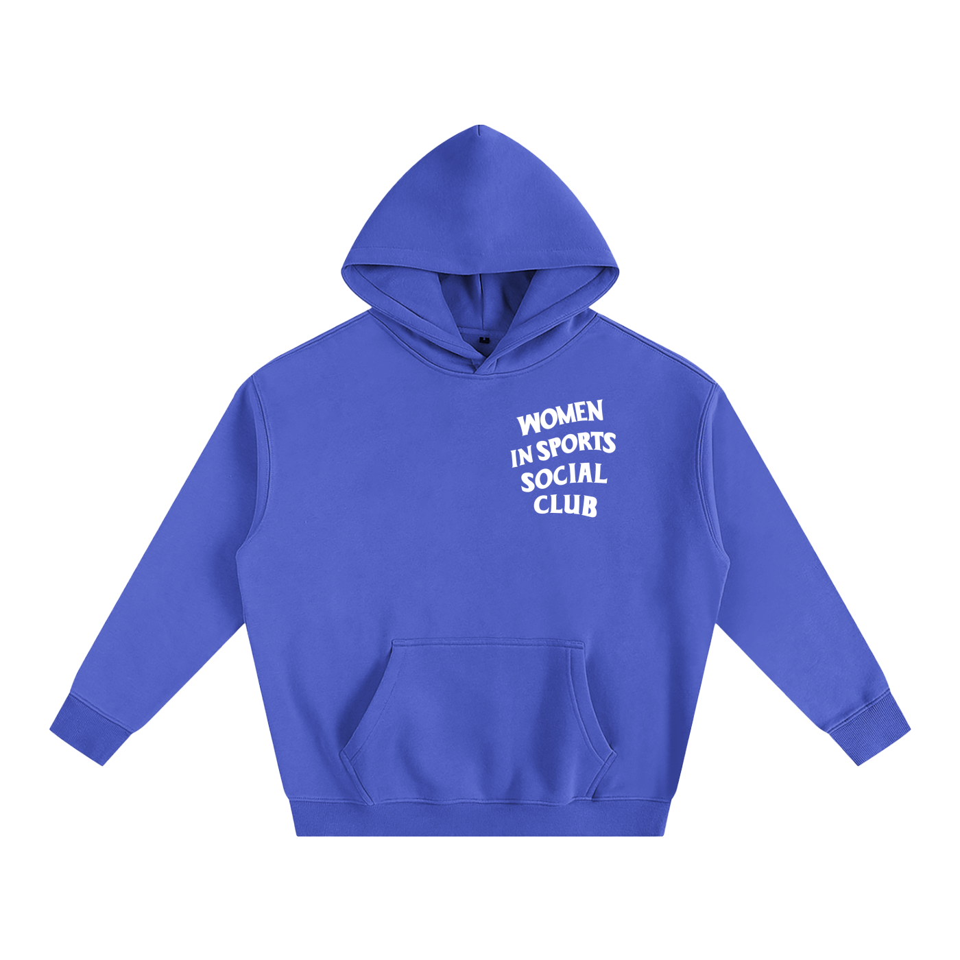 Women In Sports Social Club Oversize Fleeced Hoodie