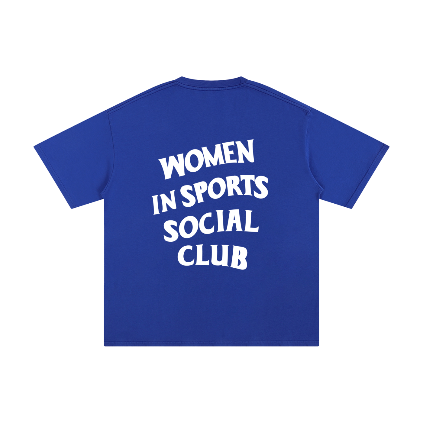 Women In Sports Social Club Unisex Pure Cotton T-Shirt