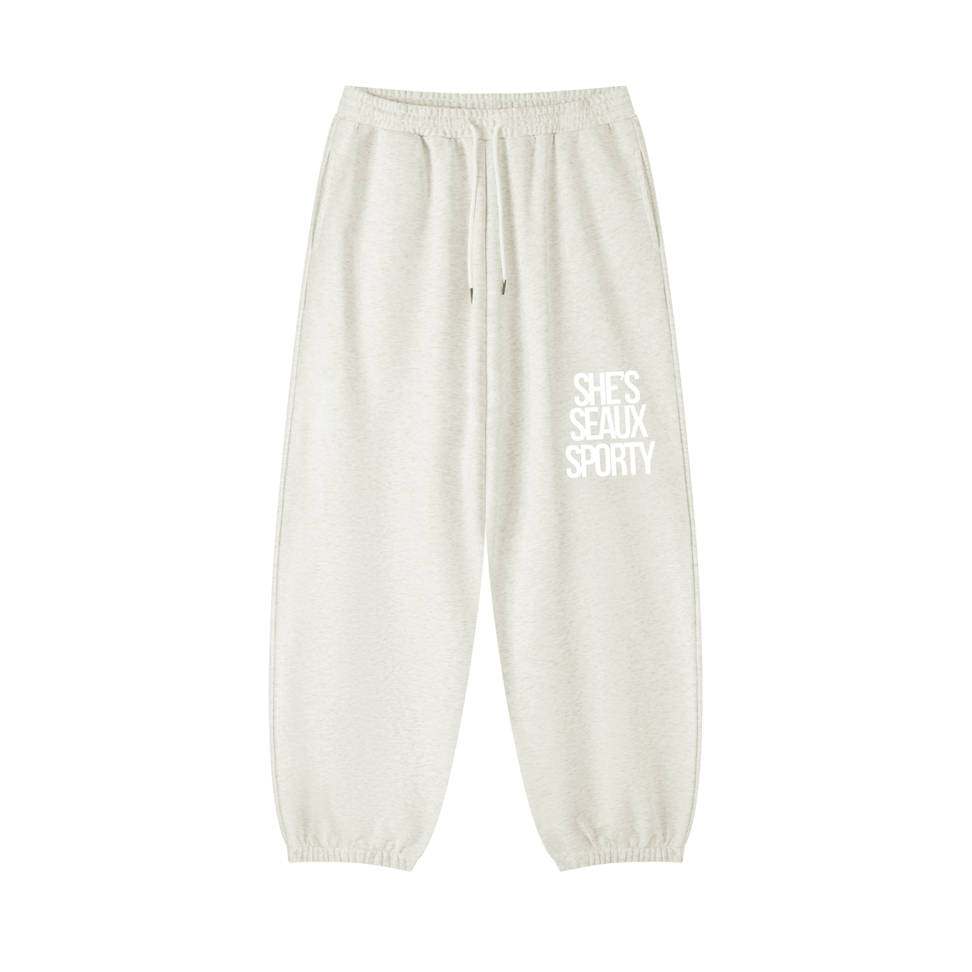 She's Seaux Sporty Essential Jogged Sweatpants