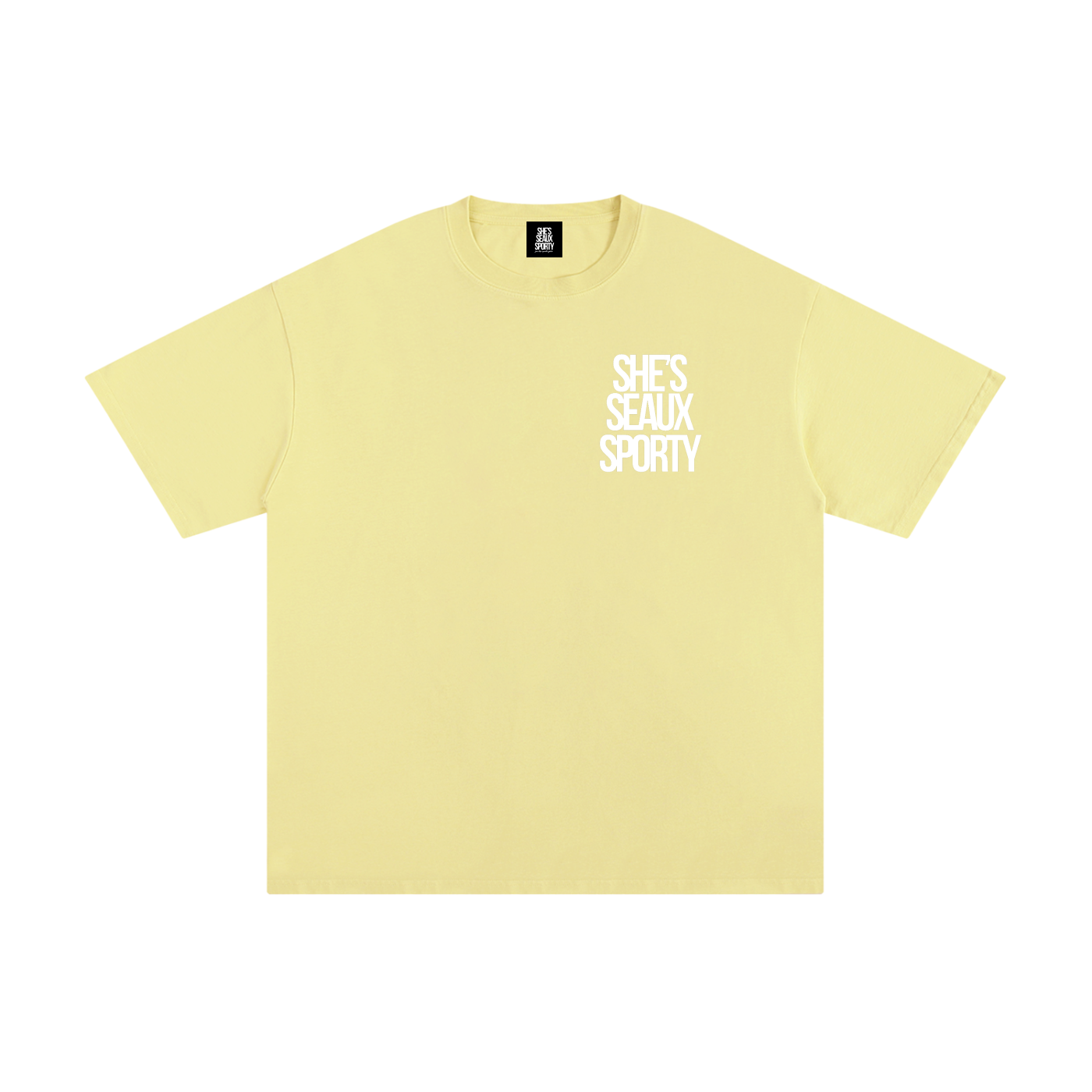 She's Seaux Sporty Unisex Pure Cotton T-Shirt