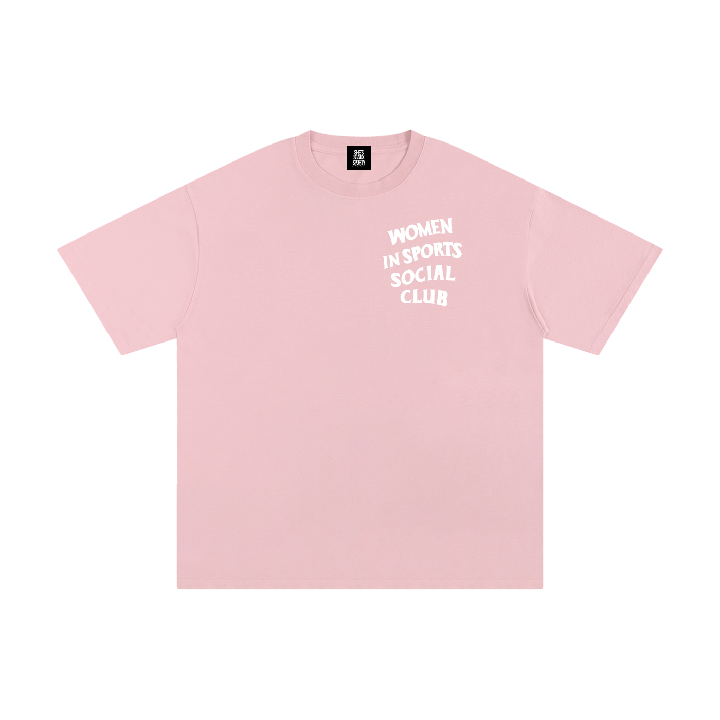 Women In Sports Social Club Unisex Pure Cotton T-Shirt