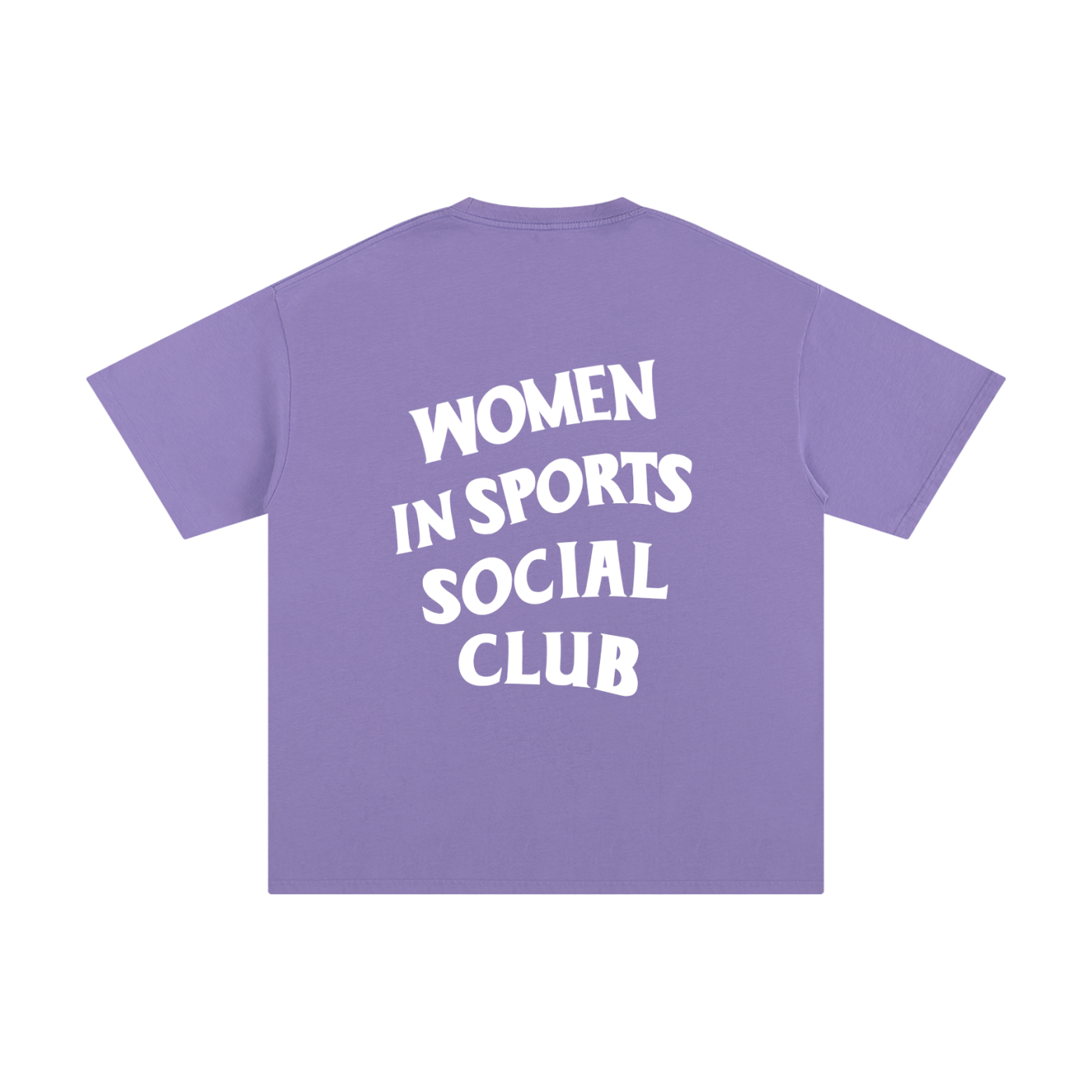 Women In Sports Social Club Unisex Pure Cotton T-Shirt