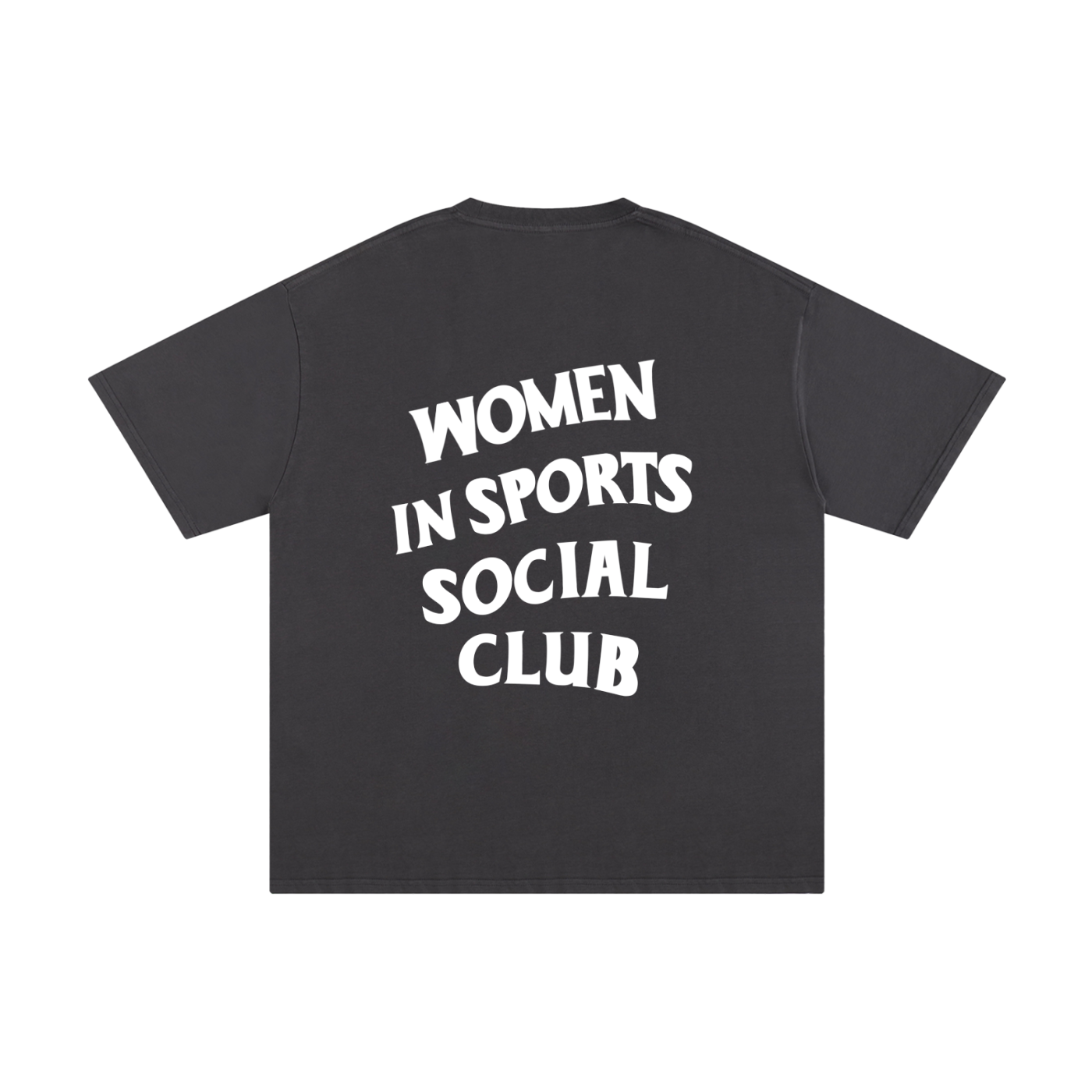 Women In Sports Social Club Unisex Pure Cotton T-Shirt