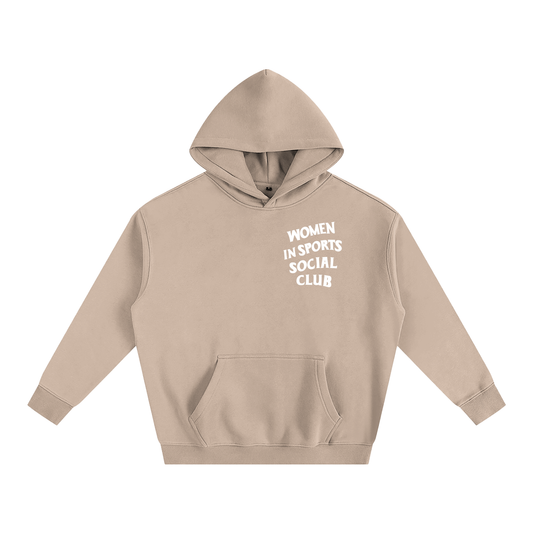 Women In Sports Social Club Oversize Fleeced Hoodie