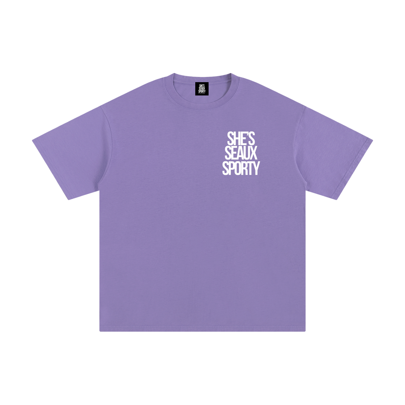She's Seaux Sporty Unisex Pure Cotton T-Shirt