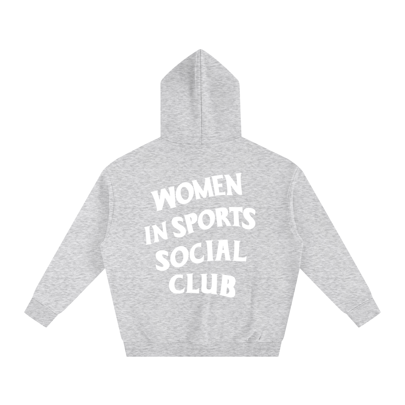 Women In Sports Social Club Oversize Fleeced Hoodie