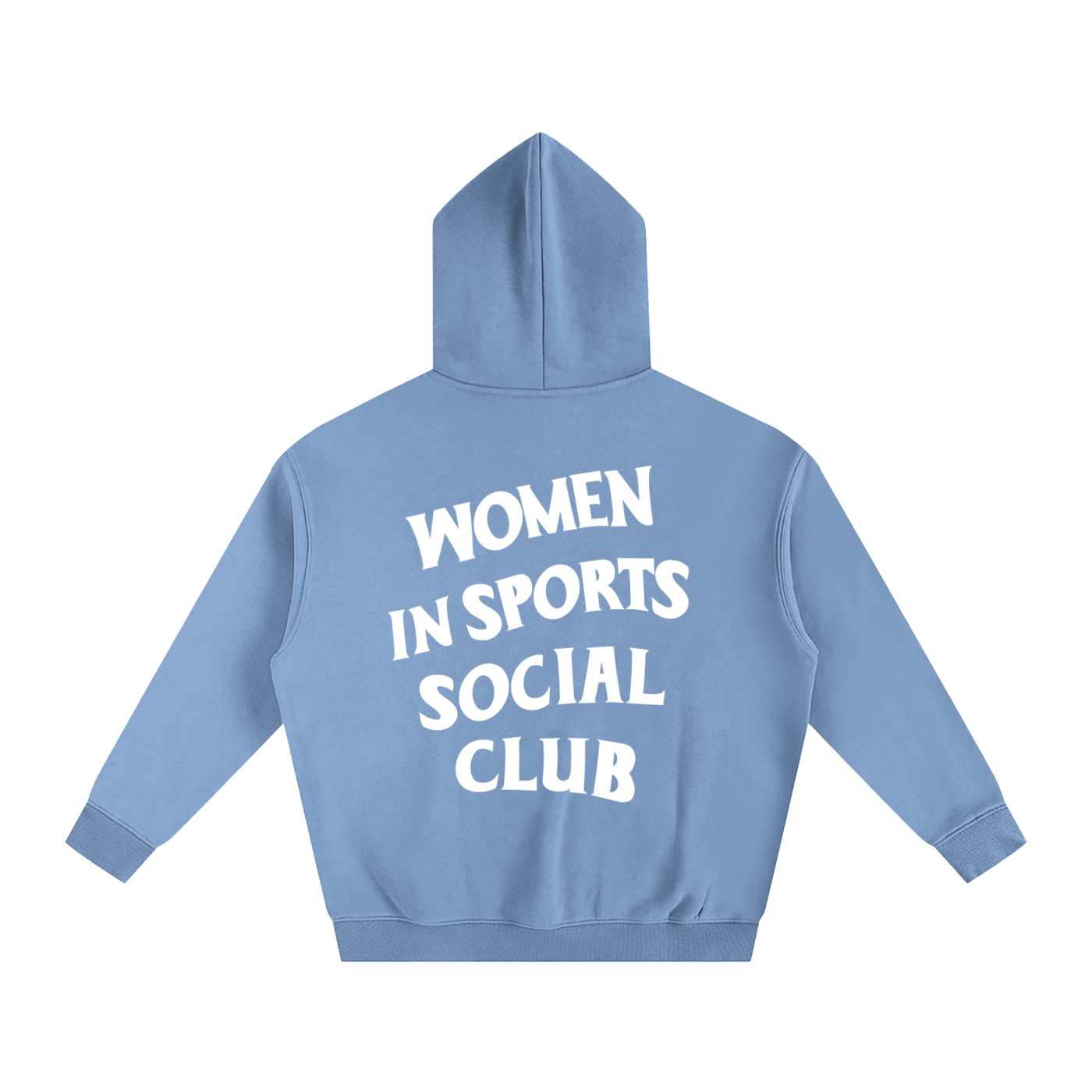 Women In Sports Social Club Oversize Fleeced Hoodie