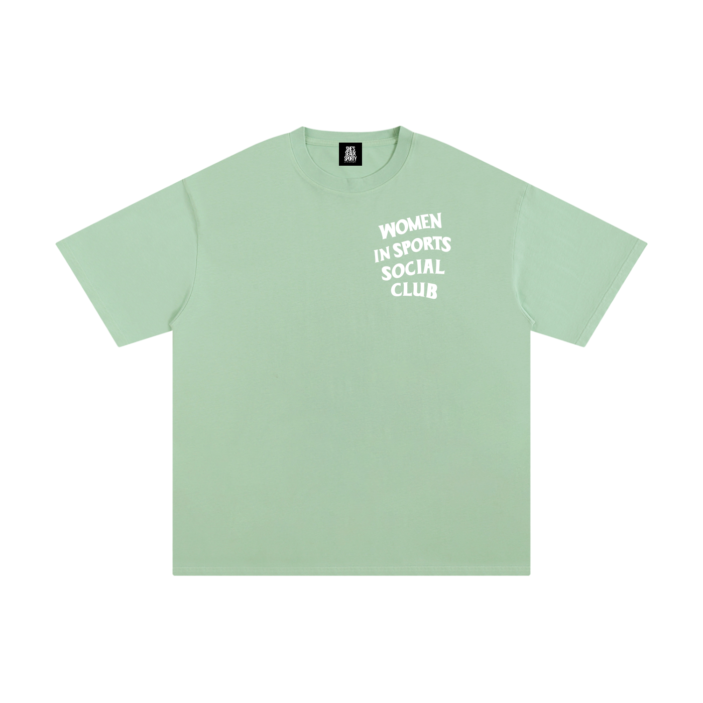 Women In Sports Social Club Unisex Pure Cotton T-Shirt