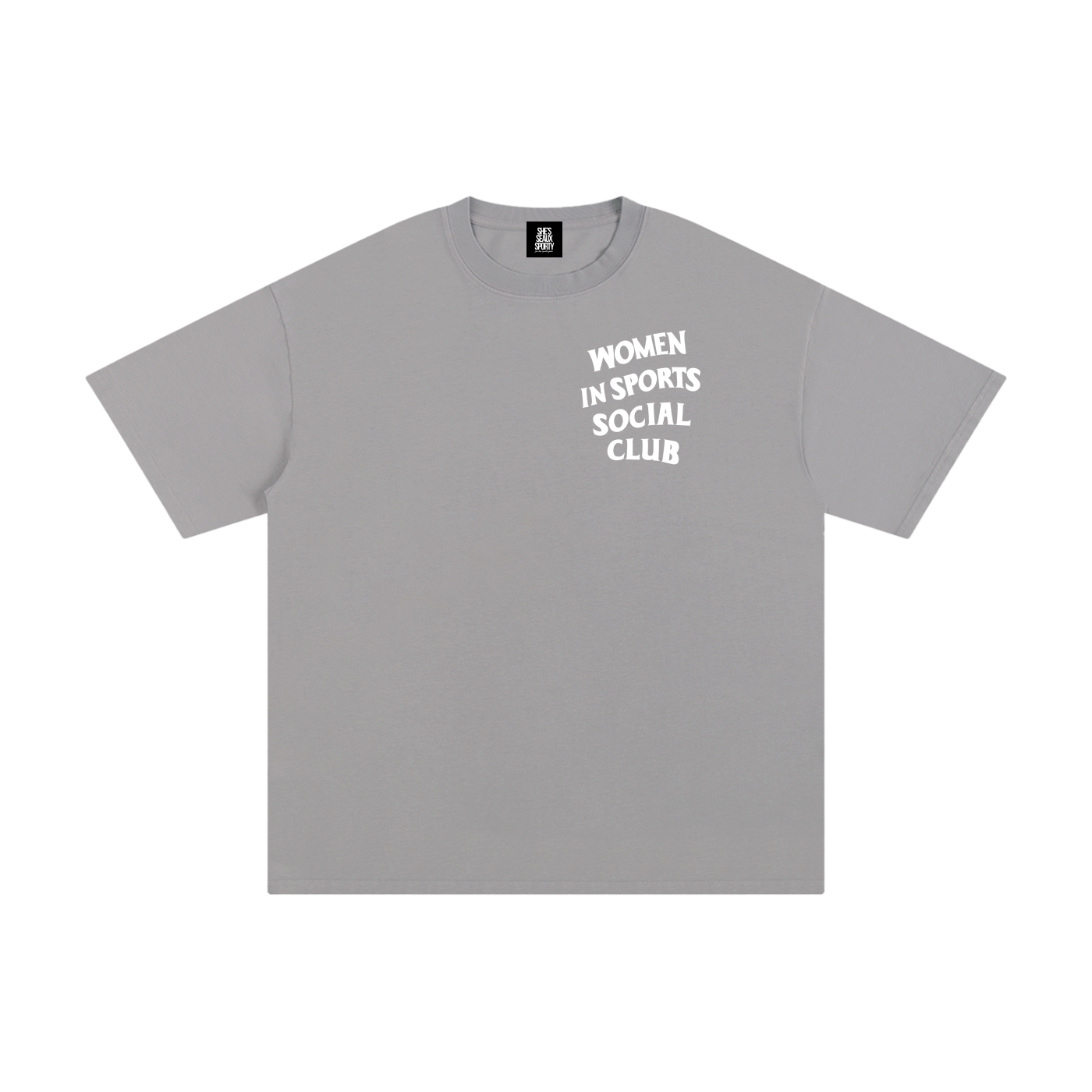 Women In Sports Social Club Unisex Pure Cotton T-Shirt