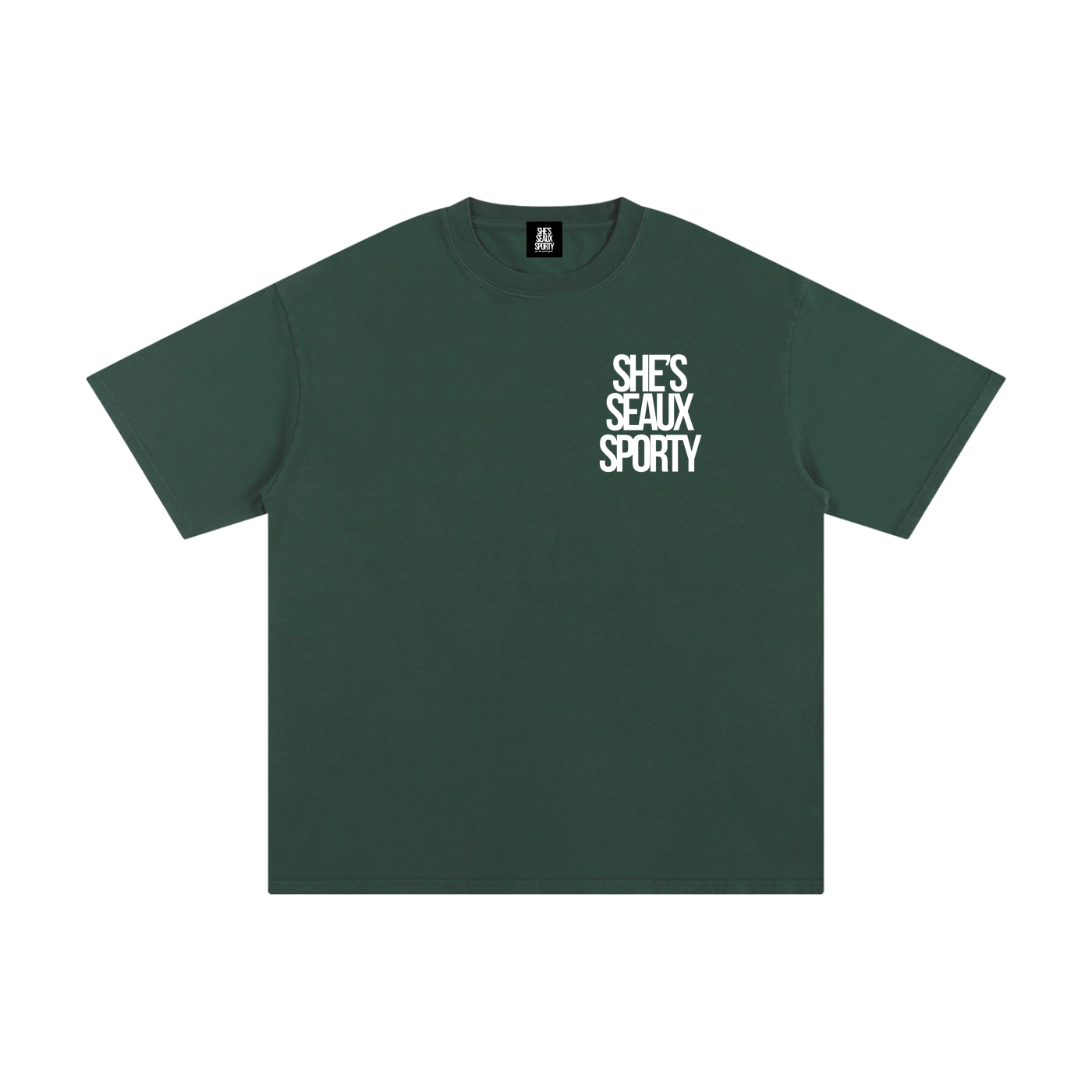 She's Seaux Sporty Unisex Pure Cotton T-Shirt