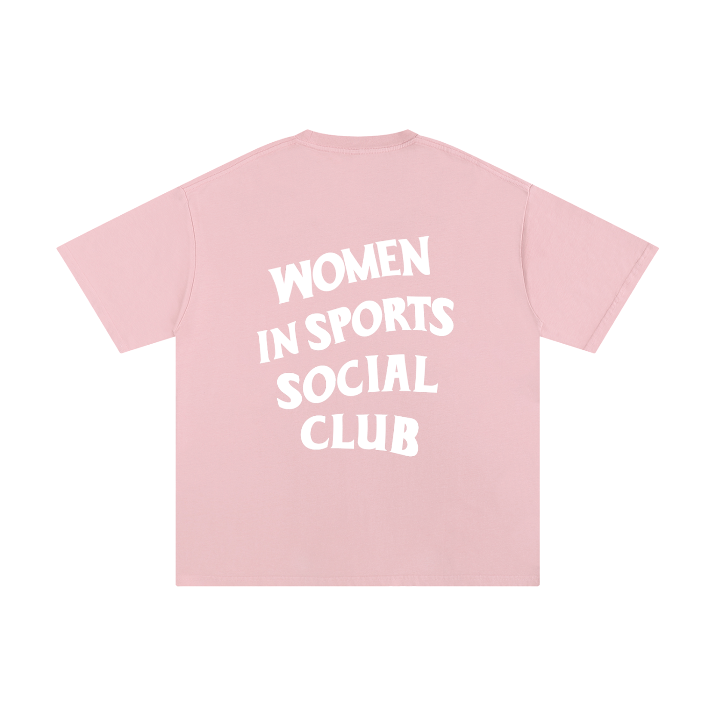 Women In Sports Social Club Unisex Pure Cotton T-Shirt