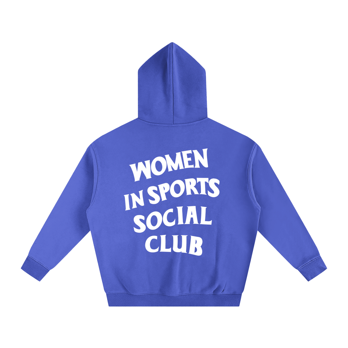 Women In Sports Social Club Oversize Fleeced Hoodie