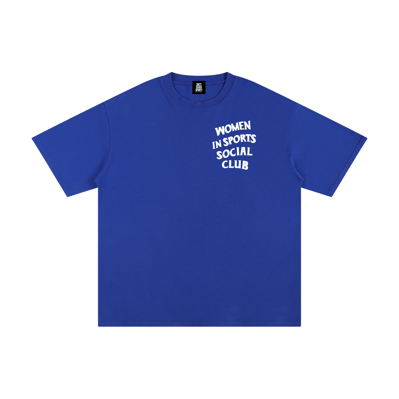 Women In Sports Social Club Unisex Pure Cotton T-Shirt