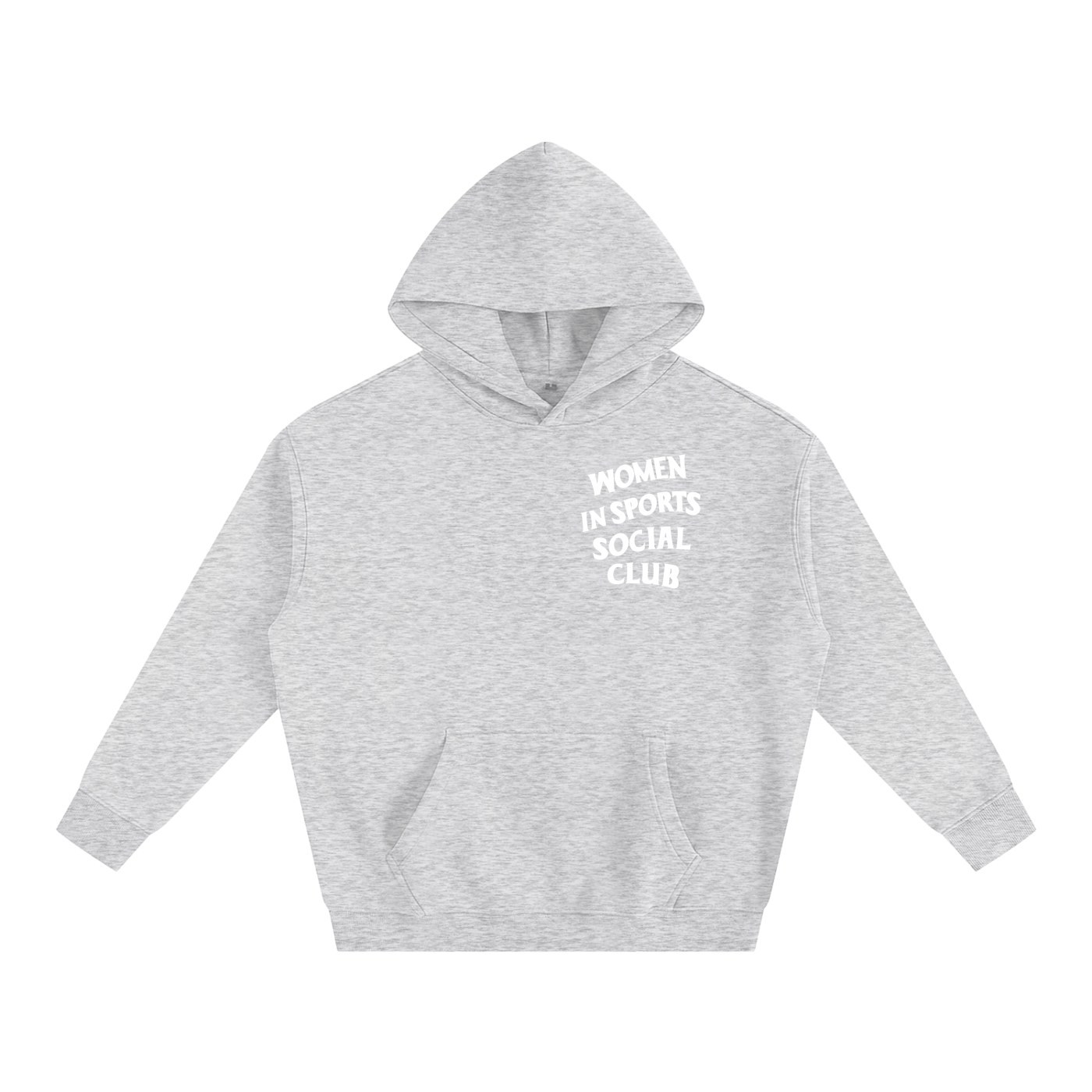 Women In Sports Social Club Oversize Fleeced Hoodie